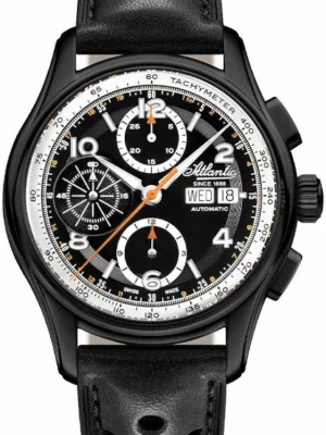 Zdjęcie produktu W.KRUK ZEGAREK ATLANTIC WORLDMASTER PRESTIGE VALJOUX CHRONOGRAPH