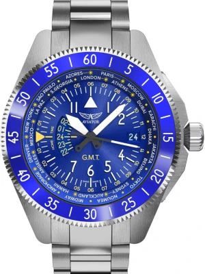 Zegarek Męski AVIATOR Airacobra Gmt