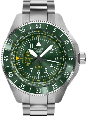 Zegarek Męski AVIATOR Airacobra Gmt