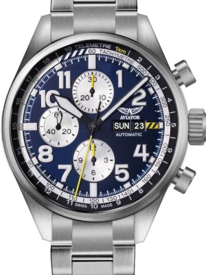 Zegarek Męski AVIATOR Airacobra P45 Automatic Chronograph