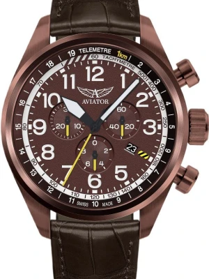 Zegarek Męski AVIATOR Airacobra P45 Chronograph