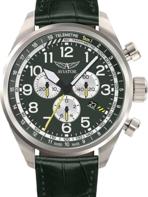 Zegarek Męski AVIATOR Airacobra P45 Chronograph