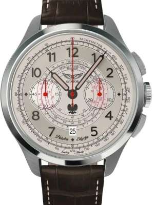 Zegarek Męski AVIATOR Chronograph Trimeter Limited Edition Heritage V.4.40.0.351.4