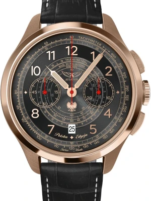 Zegarek Męski AVIATOR Chronograph Trimeter Limited Edition Heritage V.4.40.2.353.4