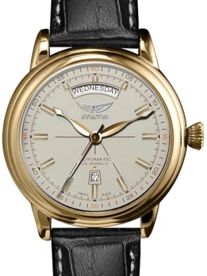 Zegarek Męski AVIATOR Day Date Douglas V.3.20.1.147.4