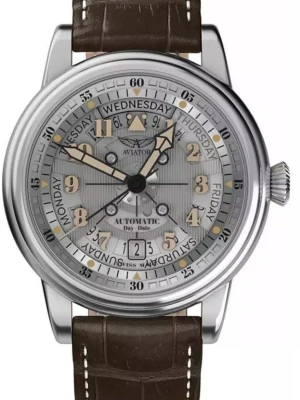Zegarek Męski AVIATOR Douglas Day Date Meca 41
