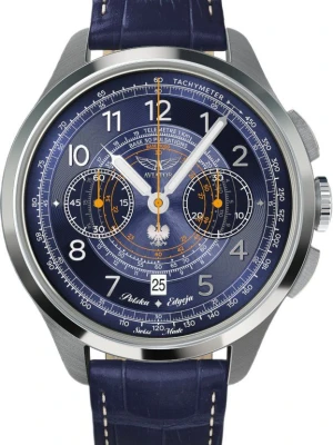 Zegarek Męski AVIATOR Heritage Chronograph Trimeter Polish Limited Edition