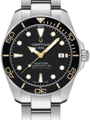 Zegarek Męski CERTINA DIVER 40,5mm DS Action C048.407.11.051.01