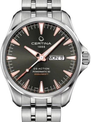 Zegarek Męski CERTINA DS Action Day Date Powermatic 80