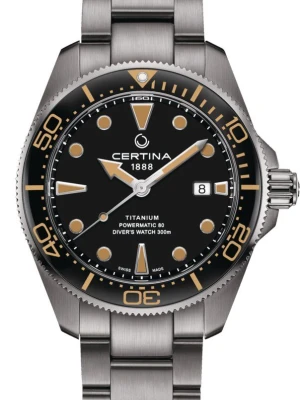 Zegarek Męski CERTINA DS ACTION DIVER 43mm Powermatic 80