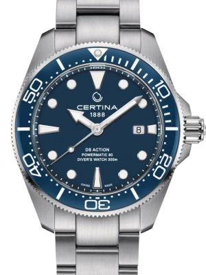 Zegarek Męski CERTINA DS ACTION DIVER 43mm Powermatic 80