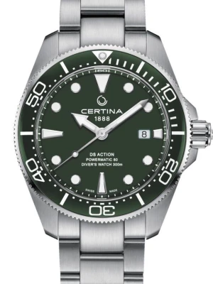 Zegarek Męski CERTINA DS ACTION DIVER 43mm Powermatic 80