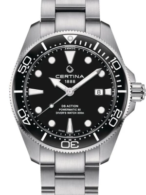 Zegarek Męski CERTINA DS ACTION DIVER 43mm Powermatic 80