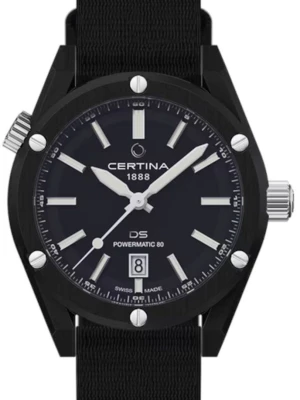 W.KRUK ZEGAREK CERTINA DS+ Kit Black Edition