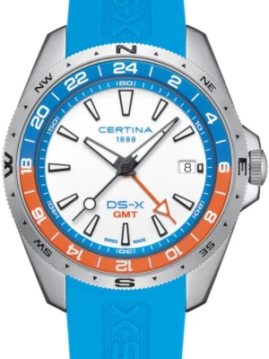 Zegarek Męski CERTINA Gmt DS-X C047.452.17.011.00