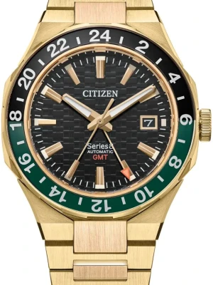 Zegarek Męski CITIZEN Mechanical GMT Series 8 NB6033-51E