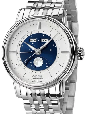 W.KRUK ZEGAREK EPOS ARTISTRY 3439 BM CLASSIC AUTOMATIC MOONPHASE