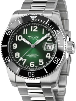 Zegarek Męski EPOS Sport 3504 Diver Titanium Automatic