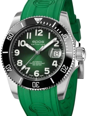 W.KRUK ZEGAREK EPOS SPORT 3504 DIVER TITANIUM AUTOMATIC