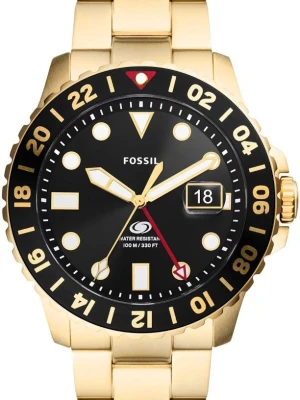 W.KRUK ZEGAREK FOSSIL BLUE GMT