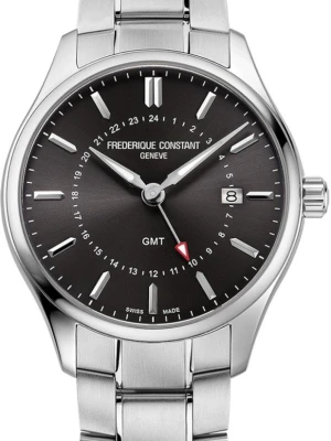 Zegarek Męski FREDERIQUE CONSTANT Classics Quartz Gmt