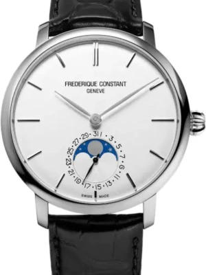 Zegarek Męski FREDERIQUE CONSTANT Slimline Moonphase Manufacture FC-705S4S6
