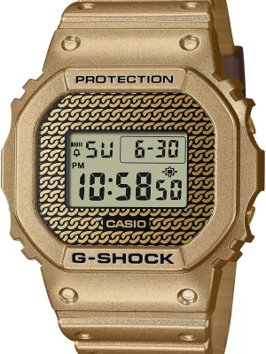 Zegarek Męski G-SHOCK Hip Hop Gold Chain Original DWE-5600HG-1ER