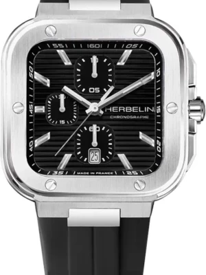 Zegarek Męski HERBELIN Cap Camarat Square Chronograph