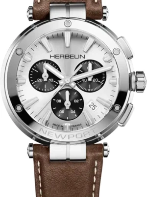 Zegarek Męski HERBELIN Chronograph Newport 37658AP42MA