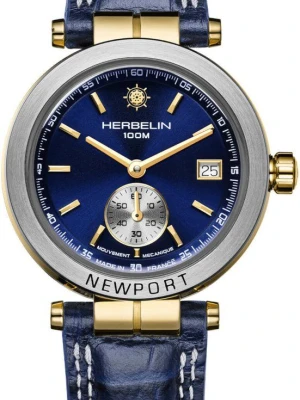 W.KRUK ZEGAREK HERBELIN NEWPORT HERITAGE ORIGINALS