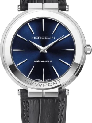 Zegarek Męski HERBELIN Slim Mechanical Newport 1222AP15