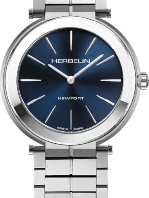 Zegarek Męski HERBELIN Slim Newport 19522B15S