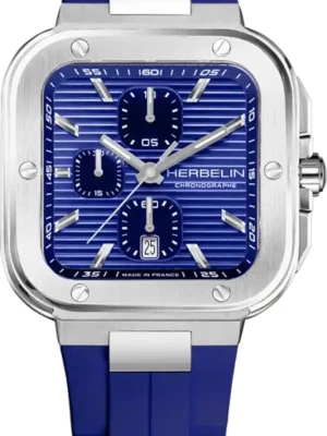 Zegarek Męski HERBELIN Square Chronograph Cap Camarat 35646A115CB