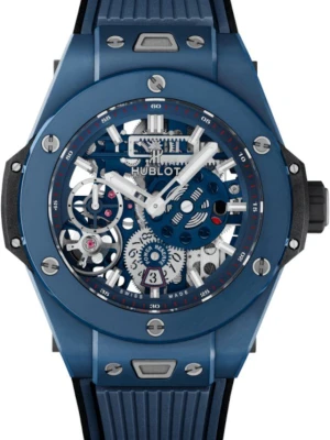 Zegarek Męski HUBLOT Big Bang Meca 10 Ceramic Blue