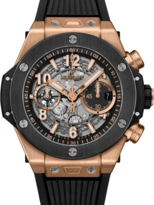 W.KRUK ZEGAREK HUBLOT BIG BANG UNICO KING GOLD CERAMIC