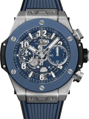 Zegarek Męski HUBLOT Big Bang Unico Titanium Blue Ceramic