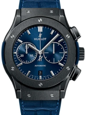 Zegarek Męski HUBLOT Classic Fusion Ceramic Blue Chronograph