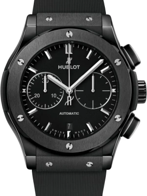 Zegarek Męski HUBLOT Classic Fusion Chronograph Black Magic