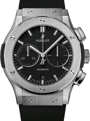 W.KRUK ZEGAREK HUBLOT CLASSIC FUSION CHRONOGRAPH TITANIUM