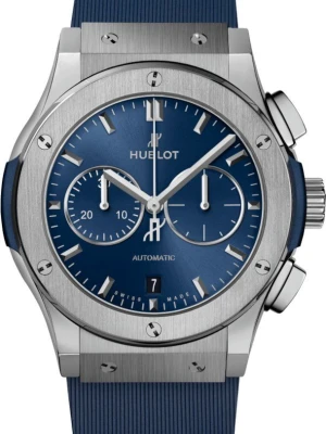 Zegarek Męski HUBLOT Classic Fusion Chronograph Titanium Blue