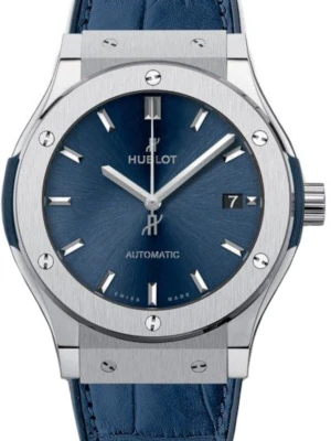 Zegarek Męski HUBLOT Classic Fusion Titanium Blue