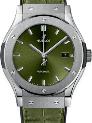 Zegarek Męski HUBLOT Classic Fusion Titanium Green