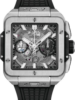 W.KRUK ZEGAREK HUBLOT SQUARE BANG UNICO TITANIUM