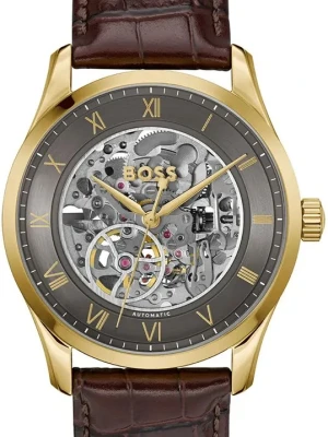 Zegarek Męski HUGO BOSS Skeleton Principle 1514235