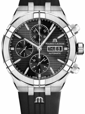 W.KRUK ZEGAREK MAURICE LACROIX AIKON AUTOMATIC CHRONOGRAPH