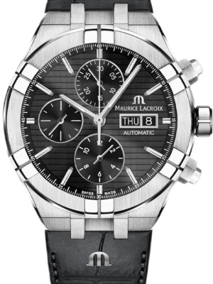 Zegarek Męski MAURICE LACROIX Aikon Automatic Chronograph AI6038-SS001-330-1