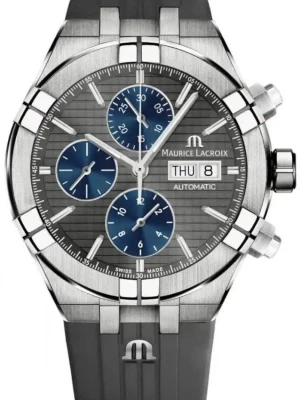 W.KRUK ZEGAREK MAURICE LACROIX AIKON AUTOMATIC TITANIUM CHRONOGRAPH