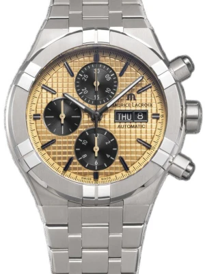 W.KRUK ZEGAREK MAURICE LACROIX AIKON AUTOMATIC TITANIUM CHRONOGRAPH