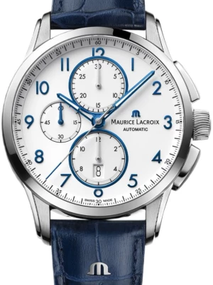 Zegarek Męski MAURICE LACROIX Pontos Chronograph PT6388-SS001-120-4