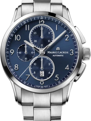 Zegarek Męski MAURICE LACROIX Pontos Chronograph PT6388-SS002-420-1